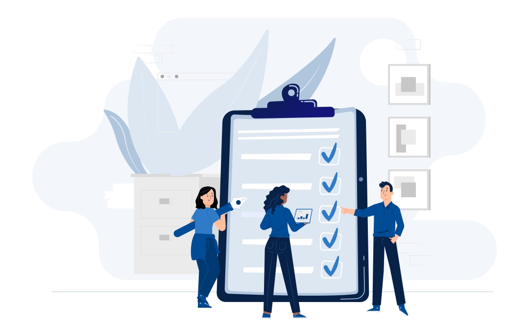 project charter template elements illustration
