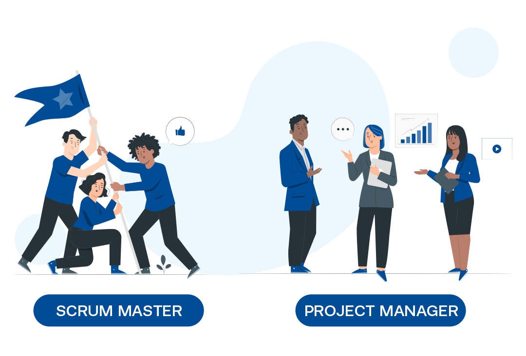 scrum master vs project manager scrum master vs project manager