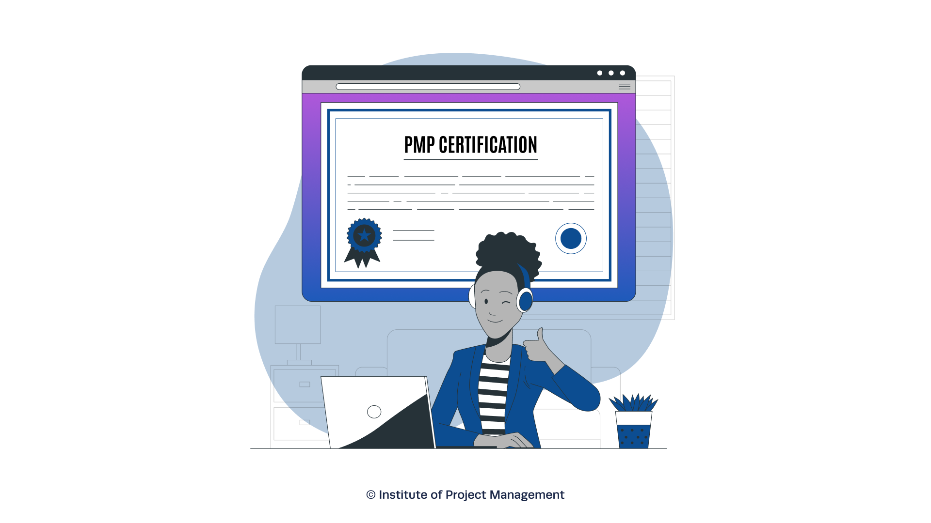 PMP Certification Illustration